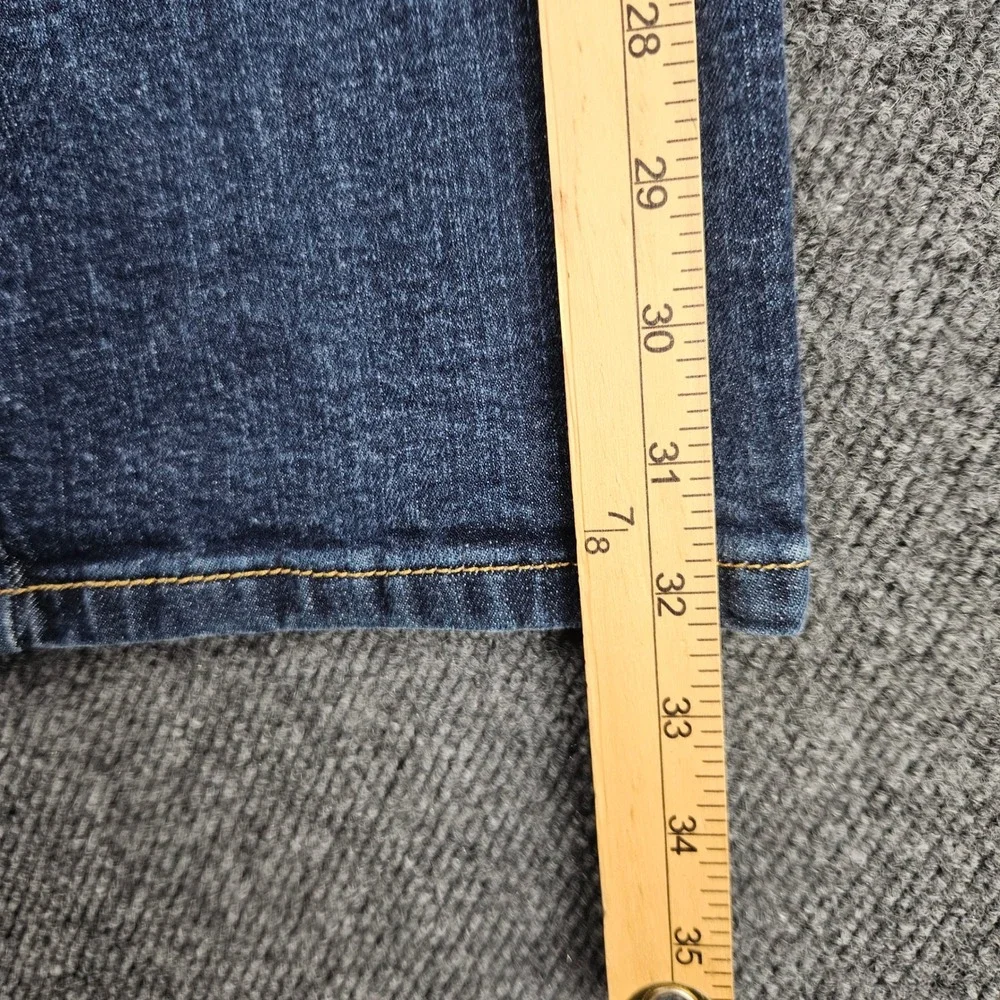 Levis 541 Jeans Men's 42x34 Athletic Taper Dark Wash Stretch Denim Casual Blue